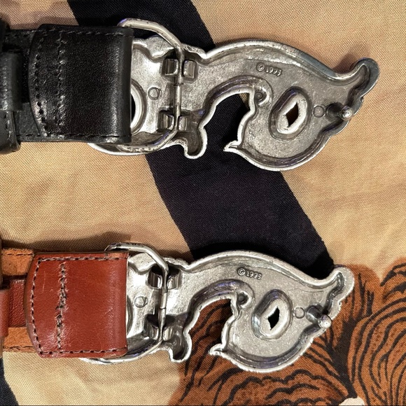 ? Amazing Vintage leather belt main image 7